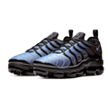 Nike Blue & Black Sneakers with Sculpted Panels & Black Pod Soles