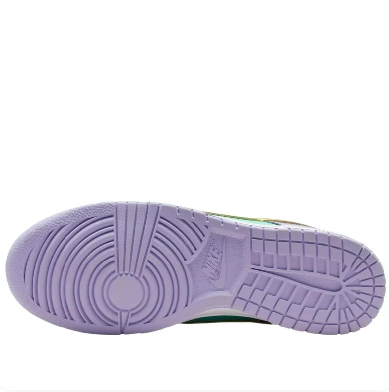 Nike Pastel Low-Top Sneakers in Mint, Yellow, Lavender & Pink