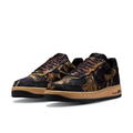 Nike Air Force 1 Low-Top Sneakers with Woodland Camo Print