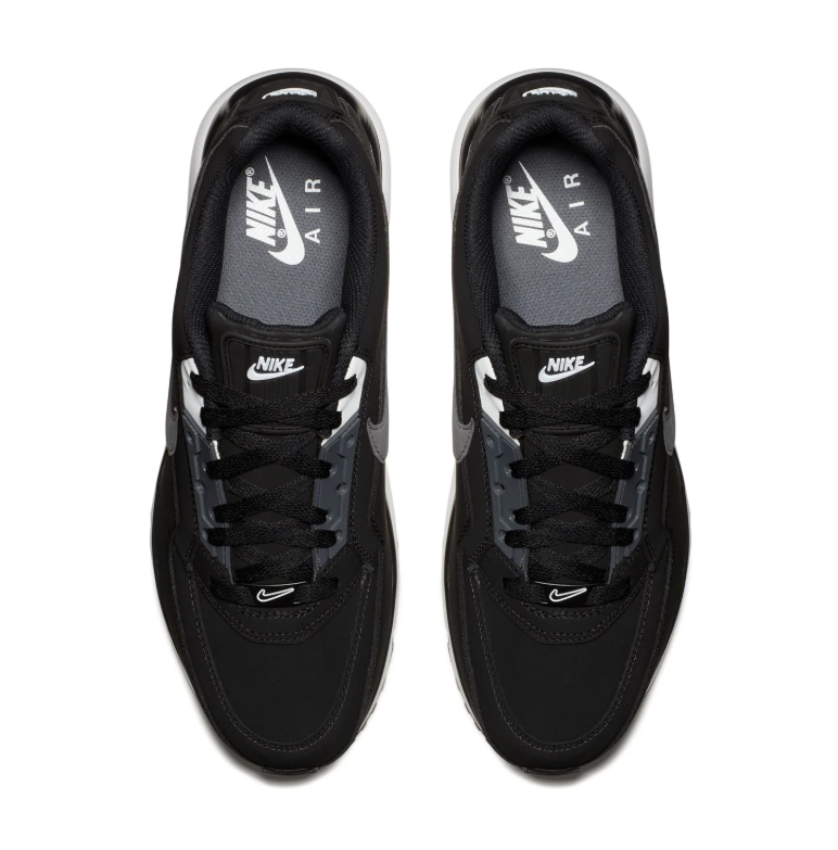 Nike Air Max Low-Top Sneakers in Black, Gray & White