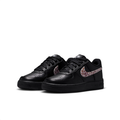 Nike Black Low-Top Sneakers with Leopard-Print Swoosh