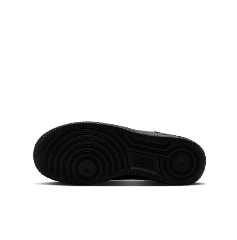 Nike Black Low-Top Sneakers with Leopard-Print Swoosh